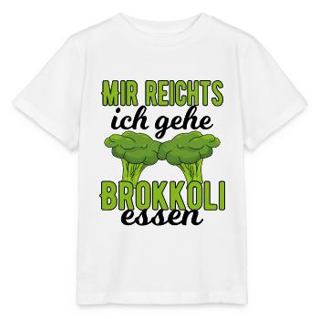 Brokkoli - Stanley/Stella Kinder T-Shirt MINI CREATOR  - Weiß - Vorne - Maike (125cm)