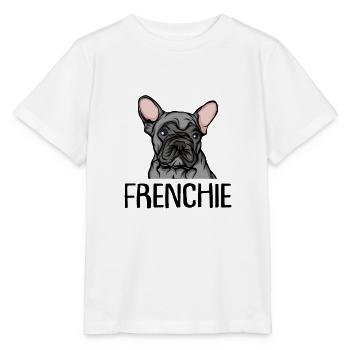 French Bulldog - Stanley/Stella MINI CREATOR Kids’ T-Shirt - white - Front - Maike (125cm)