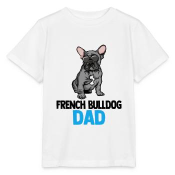 French Bulldog - Stanley/Stella MINI CREATOR Kids’ T-Shirt - white - Front - Maike (125cm)