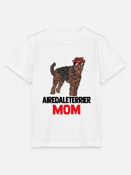 Airedale Terrier - Stanley/Stella Kinder T-Shirt MINI CREATOR - Weiß