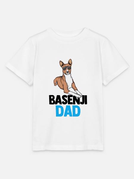Basenji - Stanley/Stella Kinder T-Shirt MINI CREATOR  - Weiß