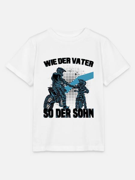 Motocross - Stanley/Stella Kinder T-Shirt MINI CREATOR - Weiß