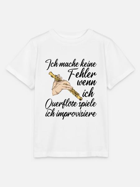 Querflöte - Stanley/Stella Kinder T-Shirt MINI CREATOR - Weiß