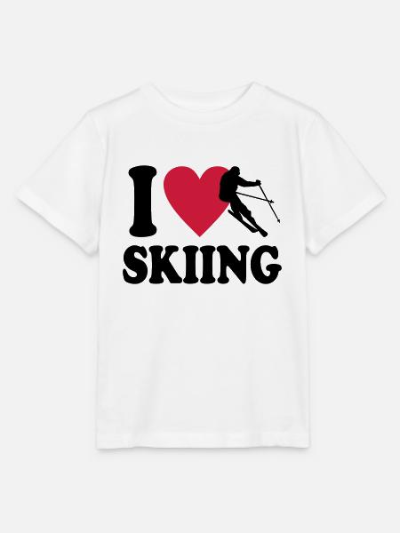 Ski - Stanley/Stella Kinder T-Shirt MINI CREATOR  - Weiß