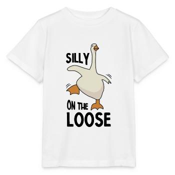 Dumme Gans - Stanley/Stella Kinder T-Shirt MINI CREATOR  - Weiß - Vorne - Maike (125cm)