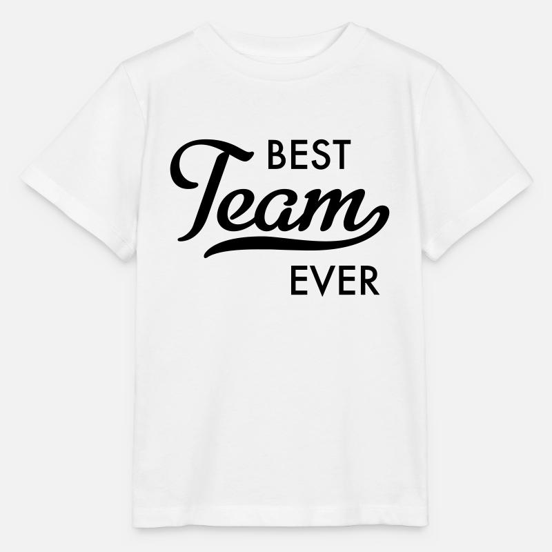 Bestes Team - Stanley/Stella Kinder T-Shirt MINI CREATOR - Weiß