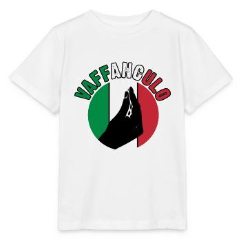 Italien Italiener Vaffanculo - Stanley/Stella Kinder T-Shirt MINI CREATOR  - Weiß - Vorne - Maike (125cm)