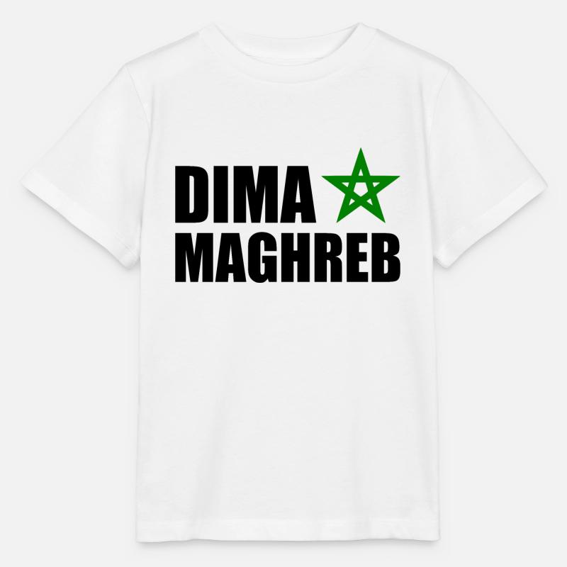 Dima maghreb - maroc - T-shirt bio MINI CREATOR Stanley/Stella Enfant - blanc
