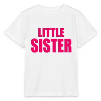 Little sister - Stanley/Stella MINI CREATOR Kids’ T-Shirt - white - Front - Maike (125cm)