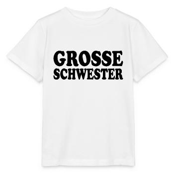 Grosse schwester - Stanley/Stella Kinder T-Shirt MINI CREATOR  - Weiß - Vorne - Maike (125cm)