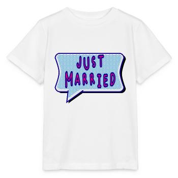 SAINT VALENTINE. bachelorette party. I LOVE YOU. I LOVE YOU. LOVE - Stanley/Stella MINI CREATOR Kids’ T-Shirt - white - Front - Maike (125cm)