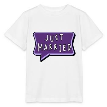 SAINT VALENTINE. bachelorette party. I LOVE YOU. I LOVE YOU. LOVE - Stanley/Stella MINI CREATOR Kids’ T-Shirt - white - Front - Maike (125cm)