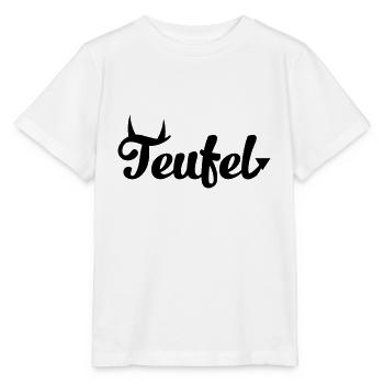 Teufel - Stanley/Stella Kinder T-Shirt MINI CREATOR  - Weiß - Vorne - Maike (125cm)
