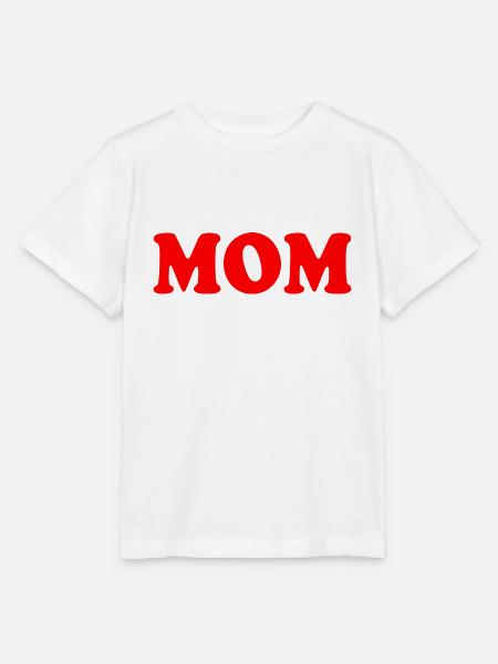Mom - Stanley/Stella Kinder T-Shirt MINI CREATOR - Weiß