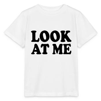 Look at me - Stanley/Stella MINI CREATOR Kids’ T-Shirt - white - Front - Maike (125cm)