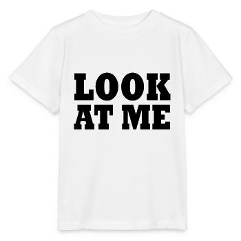 Look at me - Stanley/Stella MINI CREATOR Kids’ T-Shirt - white - Front - Maike (125cm)