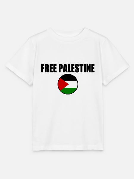 Free palestine - Stanley/Stella Kinder T-Shirt MINI CREATOR - Weiß