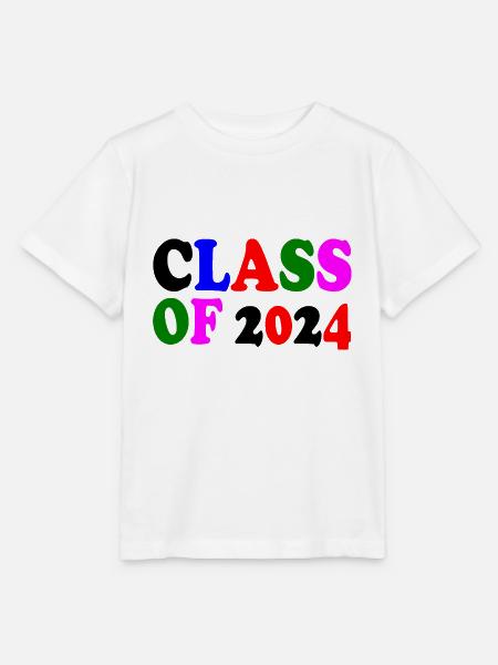 Class of 2024 - Stanley/Stella Kinder T-Shirt MINI CREATOR - Weiß