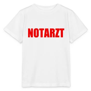 Médecin urgentiste - T-shirt bio MINI CREATOR Stanley/Stella Enfant - blanc - Devant - Maike (125cm)