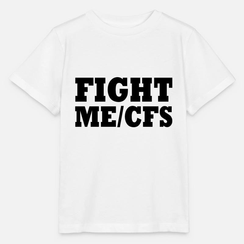 Me/cfs - fight me/cfs - Stanley/Stella Kinder T-Shirt MINI CREATOR  - Weiß