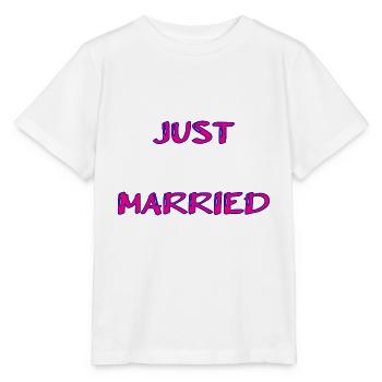 SAINT VALENTINE. bachelorette party. I LOVE YOU. I LOVE YOU. LOVE - Stanley/Stella MINI CREATOR Kids’ T-Shirt - white - Front - Maike (125cm)