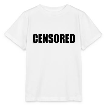 censored - Stanley/Stella Kinder T-Shirt MINI CREATOR  - Weiß - Vorne - Maike (125cm)