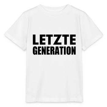 Letzte generation - Stanley/Stella Kinder T-Shirt MINI CREATOR  - Weiß - Vorne - Maike (125cm)