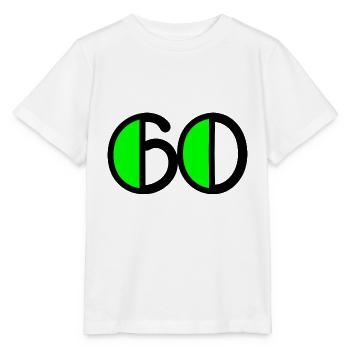 60 YEARS. 60TH ANNIVERSARY. BIRTHDAY 60 YEARS. 60 - Stanley/Stella MINI CREATOR Kids’ T-Shirt - white - Front - Maike (125cm)