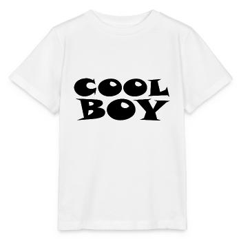 Cool Boy - Cool boy - Stanley/Stella MINI CREATOR Kids’ T-Shirt - white - Front - Maike (125cm)