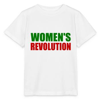 Womens revolution - Stanley/Stella Kinder T-Shirt MINI CREATOR  - Weiß - Vorne - Maike (125cm)