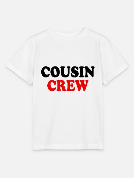Cousin crew - Stanley/Stella Kinder T-Shirt MINI CREATOR - Weiß