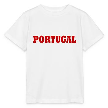Portugal - Stanley/Stella MINI CREATOR Kids’ T-Shirt - white - Front - Maike (125cm)