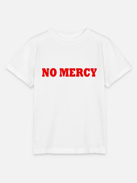 No mercy - Stanley/Stella Kinder T-Shirt MINI CREATOR  - Weiß
