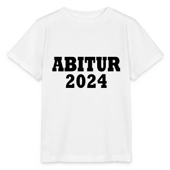 Abitur 2024 - Stanley/Stella Kinder T-Shirt MINI CREATOR  - Weiß - Vorne - Maike (125cm)