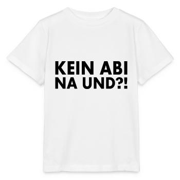Kein abi na und - Stanley/Stella Kinder T-Shirt MINI CREATOR  - Weiß - Vorne - Maike (125cm)