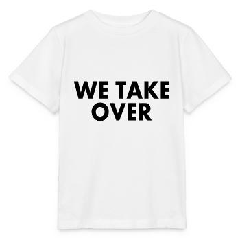 We take over - T-shirt bio MINI CREATOR Stanley/Stella Enfant - blanc - Devant - Maike (125cm)