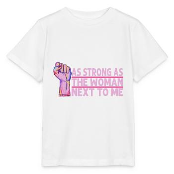 Female Power - Stanley/Stella MINI CREATOR Kids’ T-Shirt - white - Front - Maike (125cm)