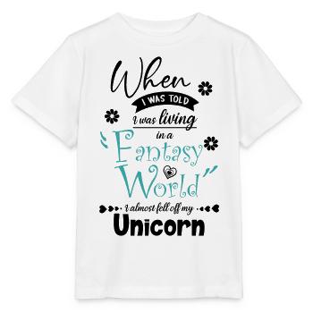 Monde fantastique - T-shirt bio MINI CREATOR Stanley/Stella Enfant - blanc - Devant - Maike (125cm)