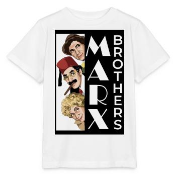 MARX BROTHERS Casablanca - Stanley/Stella Kinder T-Shirt MINI CREATOR  - Weiß - Vorne - Maike (125cm)