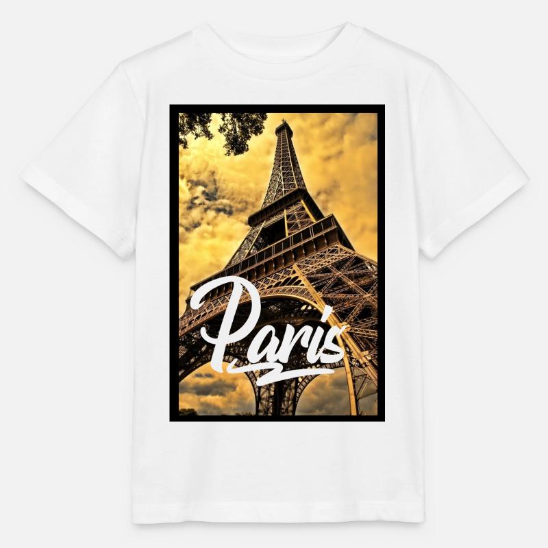 Paris - Stanley/Stella Kinder T-Shirt MINI CREATOR  - Weiß