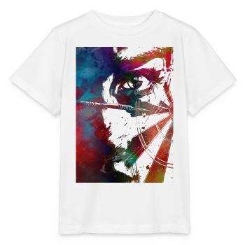 Fléchettes sport art #darts #sport - T-shirt bio MINI CREATOR Stanley/Stella Enfant - blanc - Devant - Maike (125cm)