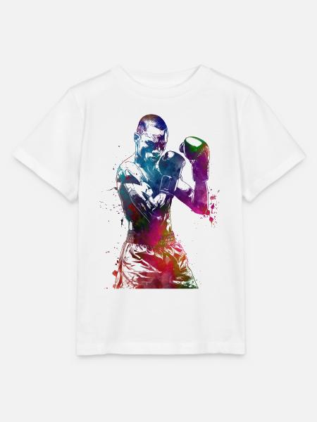 Boxsport #boxing - Stanley/Stella Kinder T-Shirt MINI CREATOR  - Weiß