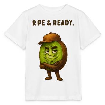 Héros néo-zélandais : mature et prêt - T-shirt bio MINI CREATOR Stanley/Stella Enfant - blanc - Devant - Maike (125cm)