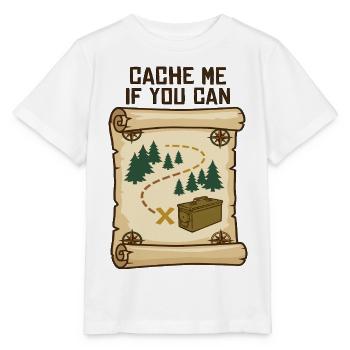 Chasse au trésor de géocaching - T-shirt bio MINI CREATOR Stanley/Stella Enfant - blanc - Devant - Maike (125cm)