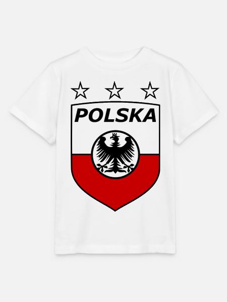 Polnisches Adlerwappen Schild - Stanley/Stella Kinder T-Shirt MINI CREATOR  - Weiß