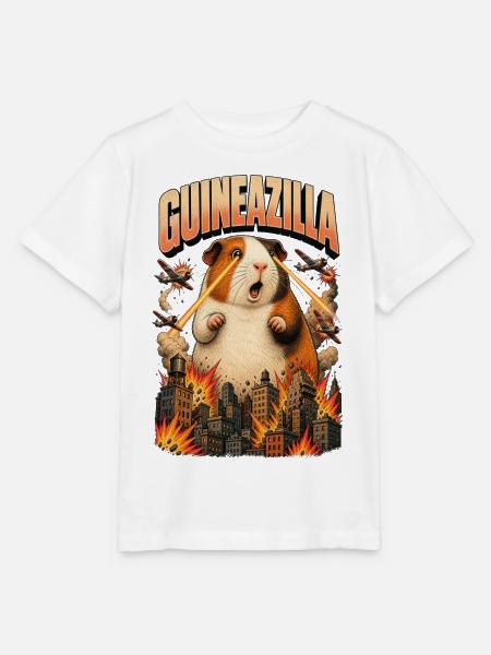 GUINEAZILLA - Stanley/Stella Kinder T-Shirt MINI CREATOR  - Weiß