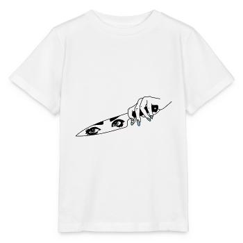 Schlechte Frau - Stanley/Stella Kinder T-Shirt MINI CREATOR  - Weiß - Vorne - Maike (125cm)