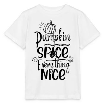 Automne Citrouille Automne Vacances d’automne - T-shirt bio MINI CREATOR Stanley/Stella Enfant - blanc - Devant - Maike (125cm)