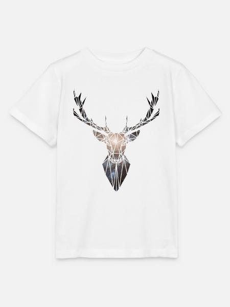 Hirsch - Stanley/Stella Kinder T-Shirt MINI CREATOR - Weiß