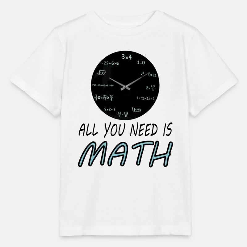 Mathématiques mathématiques - T-shirt bio MINI CREATOR Stanley/Stella Enfant - blanc